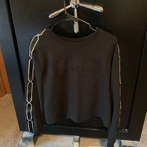 HUNTER crop sweatshirt